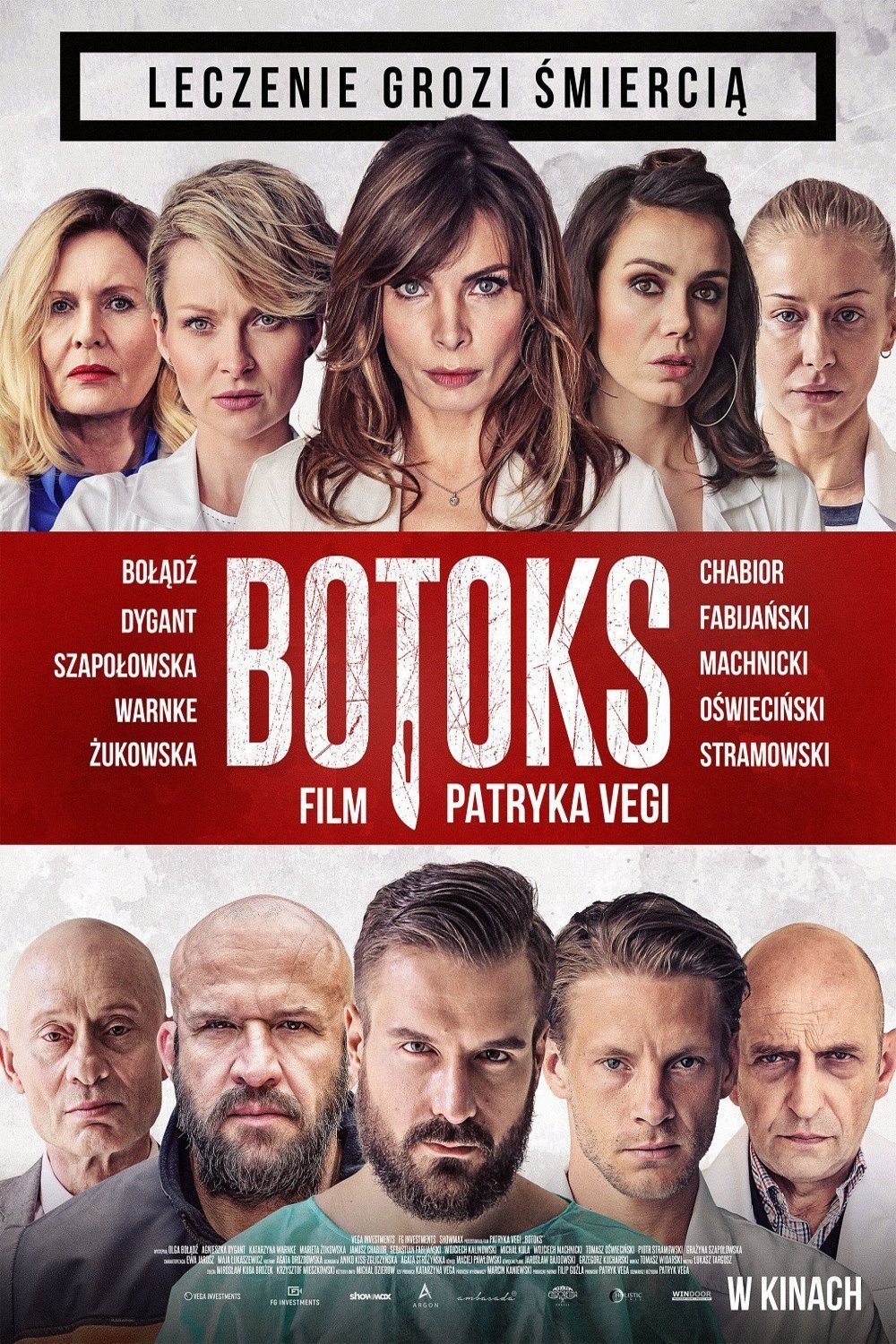 Polish poster of the movie Botoks