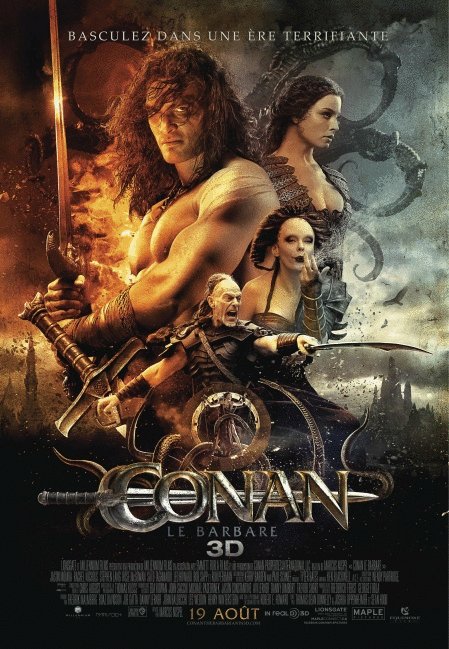 L'affiche du film Conan le barbare
