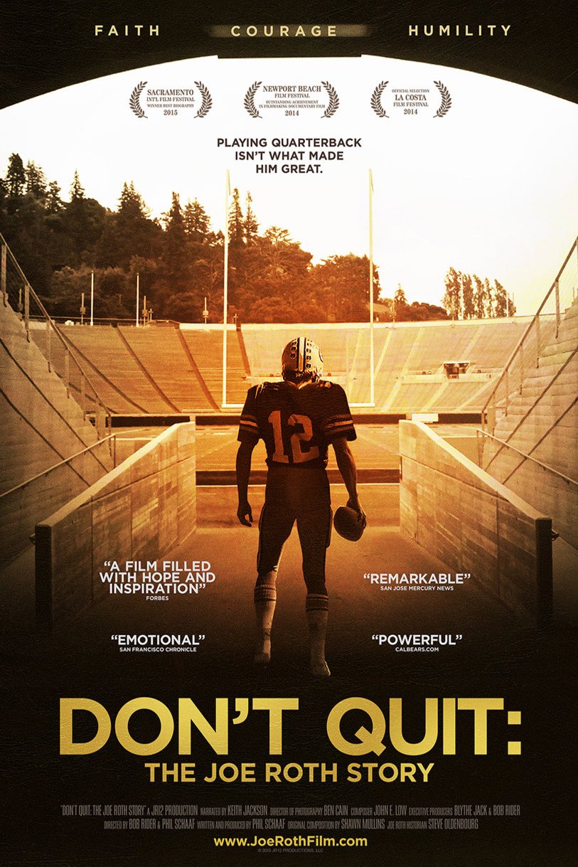 Poster of the movie Don't Quit: The Joe Roth Story