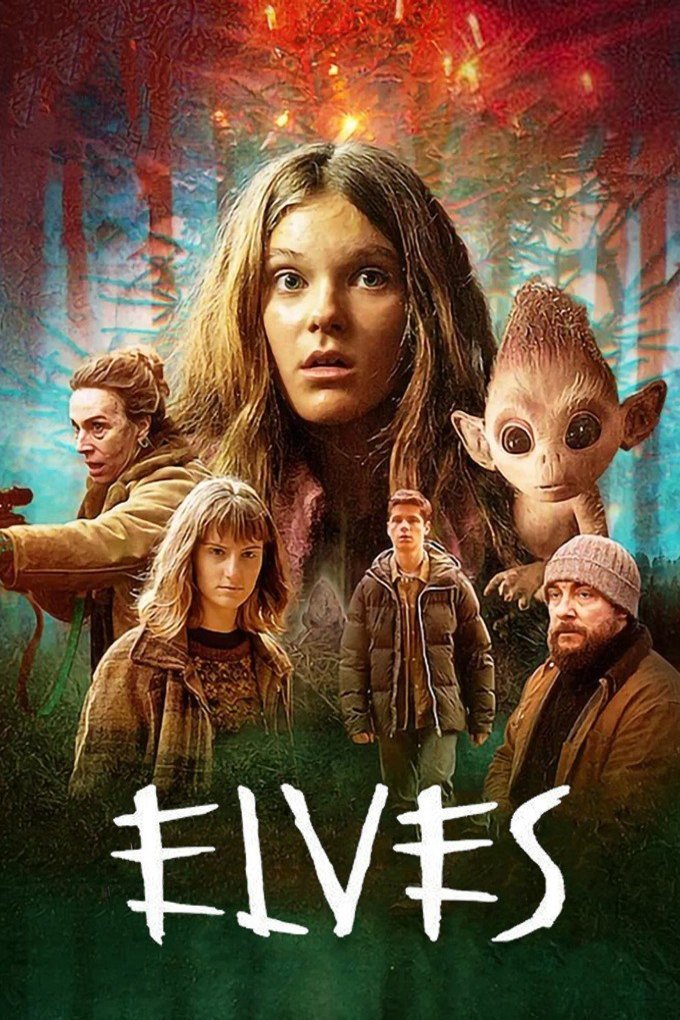 Danish poster of the movie Elves
