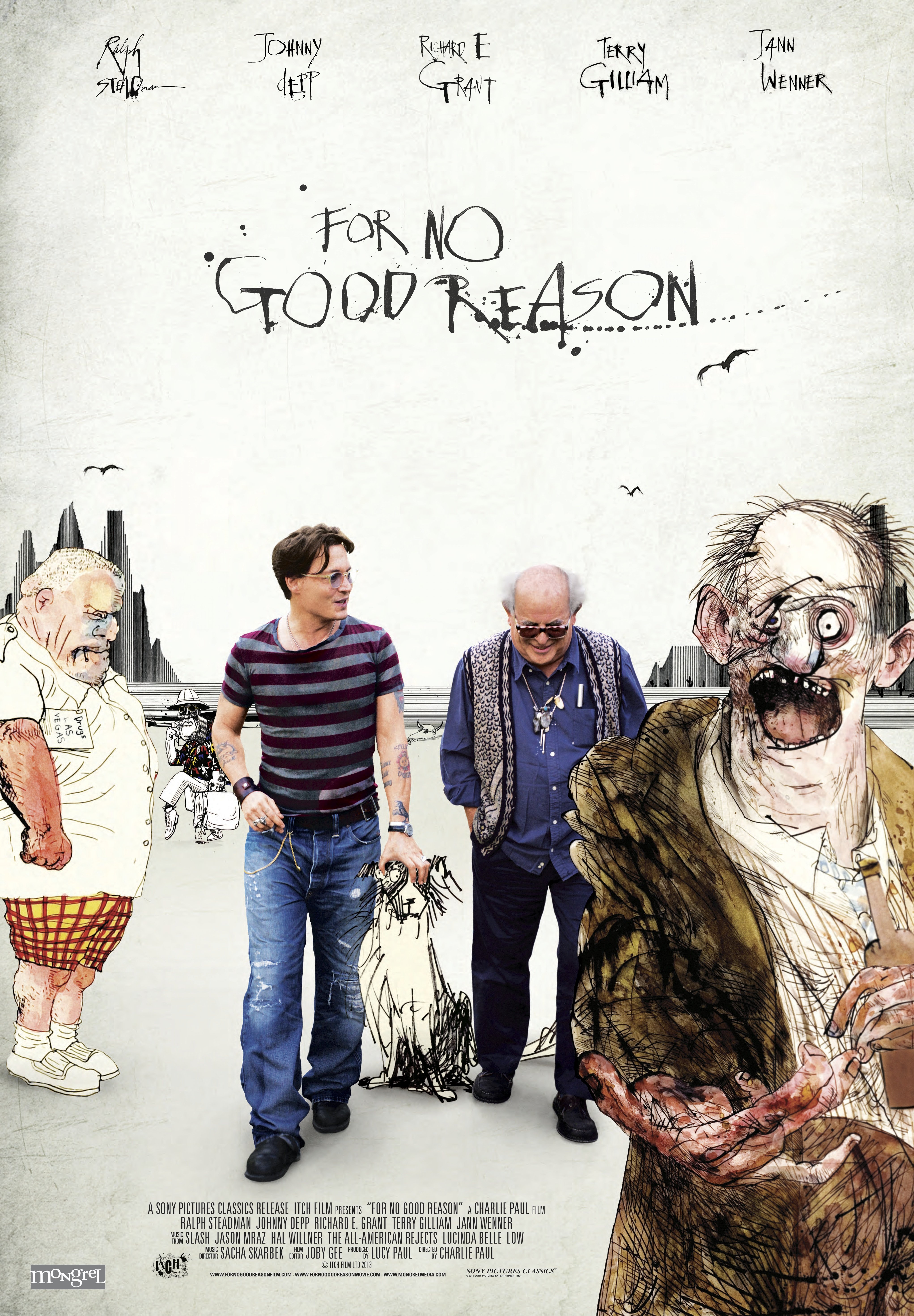 L'affiche du film For No Good Reason