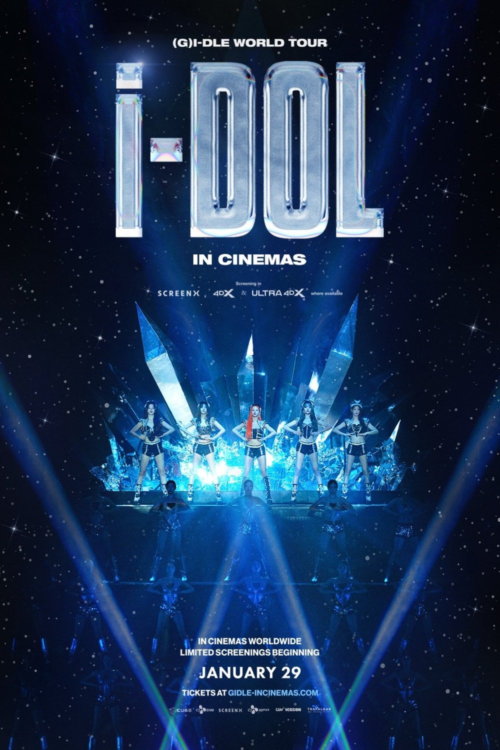 L'affiche du film G I-DLE World Tour - iDOL - in Cinemas [2025]