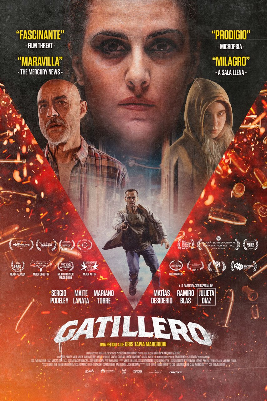 L'affiche du film Gatillero