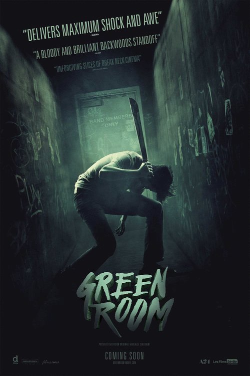L'affiche du film Green Room [2015]
