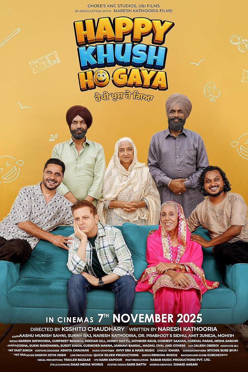 Poster of the movie Happy Khush Ho Gaya [2025]