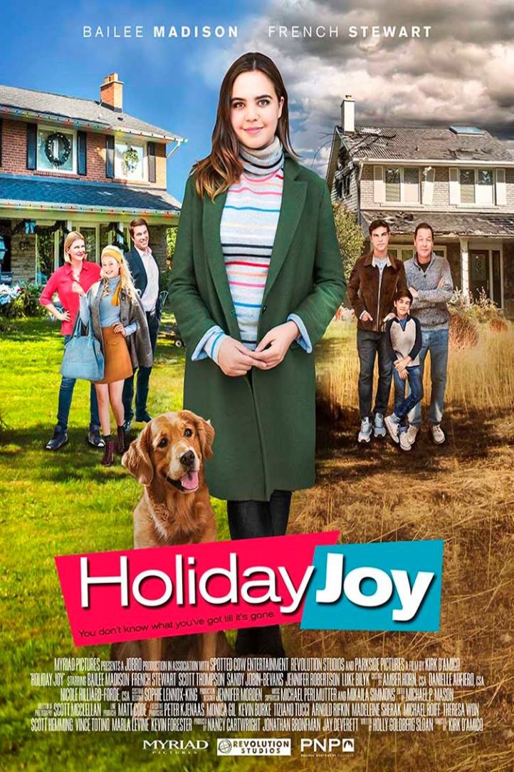 L'affiche originale du film Holiday Joy en anglais