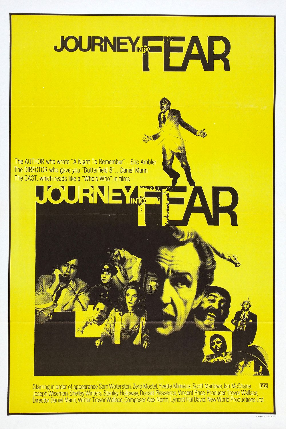 L'affiche du film Journey Into Fear