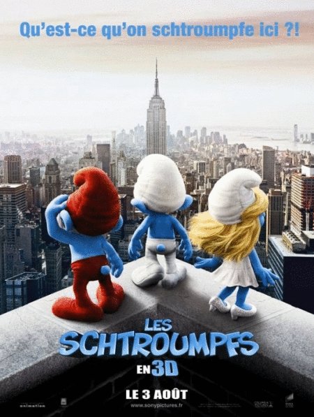 Poster of the movie Les Schtroumpfs
