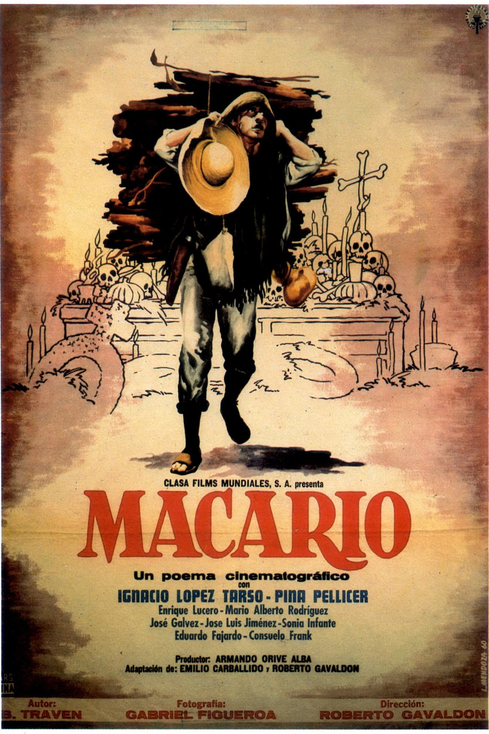 L'affiche originale du film Macario en espagnol