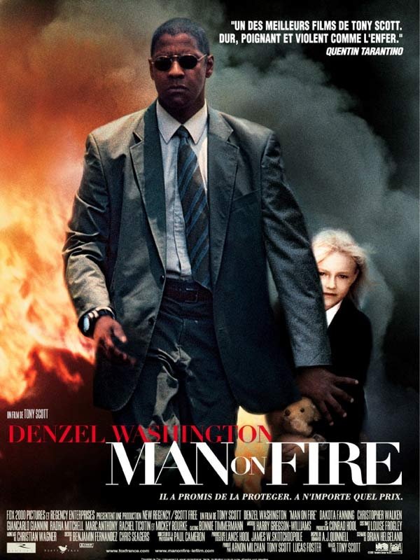 L'affiche du film Man on Fire