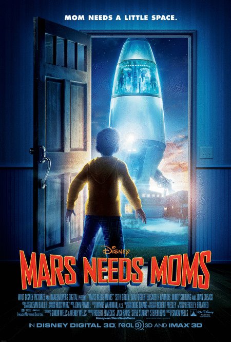 L'affiche du film Mars Needs Moms!