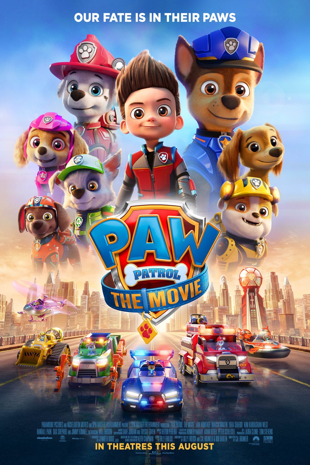 L'affiche du film Paw Patrol: The Movie [2021]