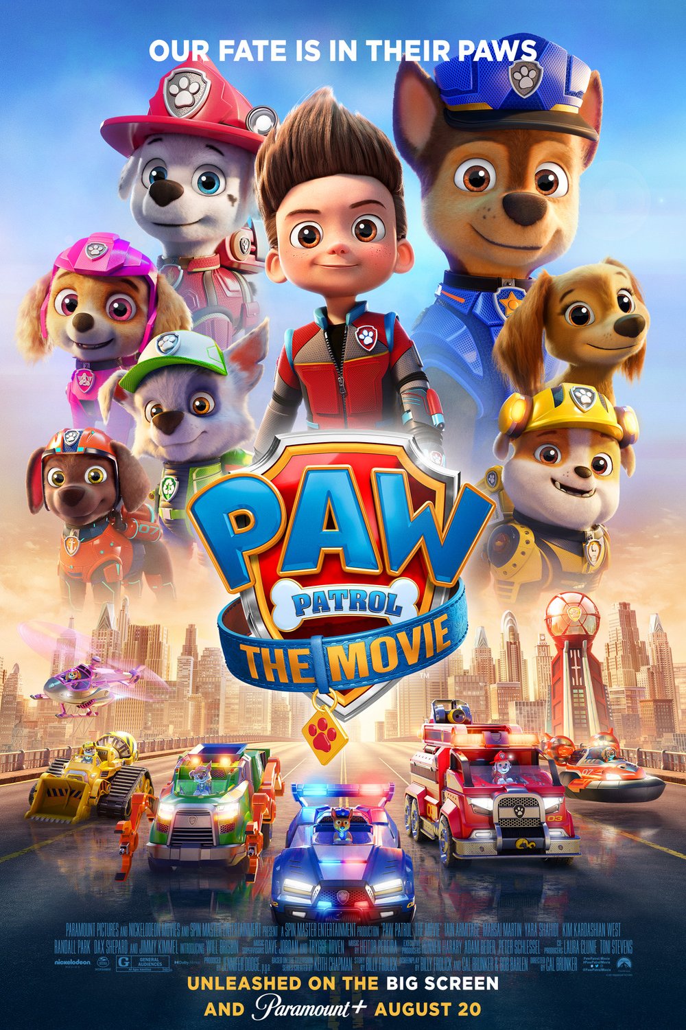 Poster of the movie Paw Patrol: The Movie [2021]