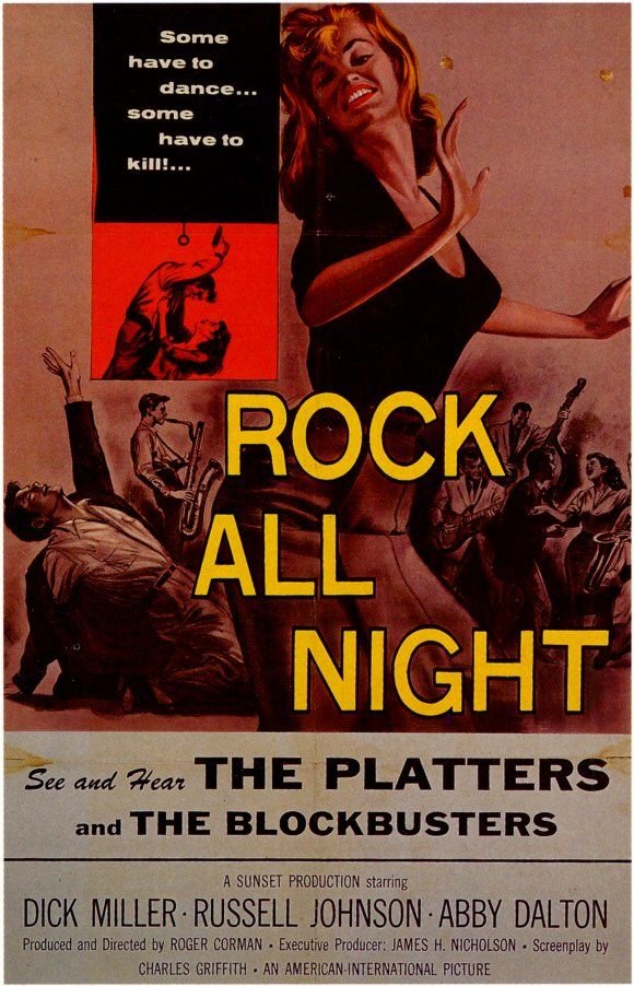 L'affiche du film Rock All Night