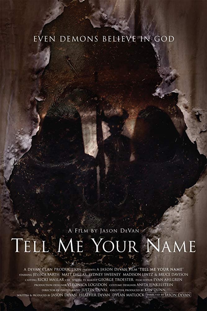 L'affiche du film Tell Me Your Name
