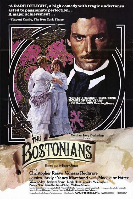 L'affiche du film The Bostonians
