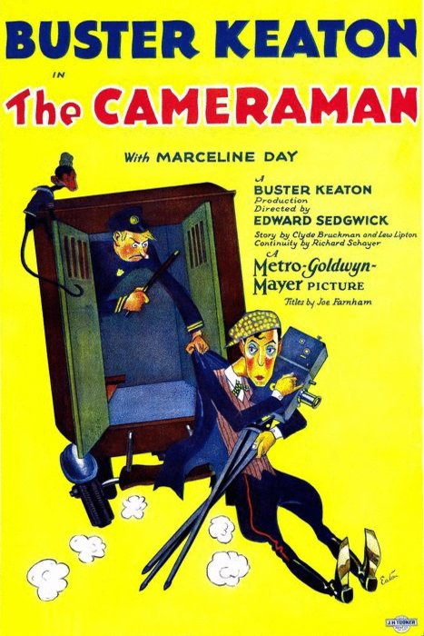 L'affiche du film The Cameraman