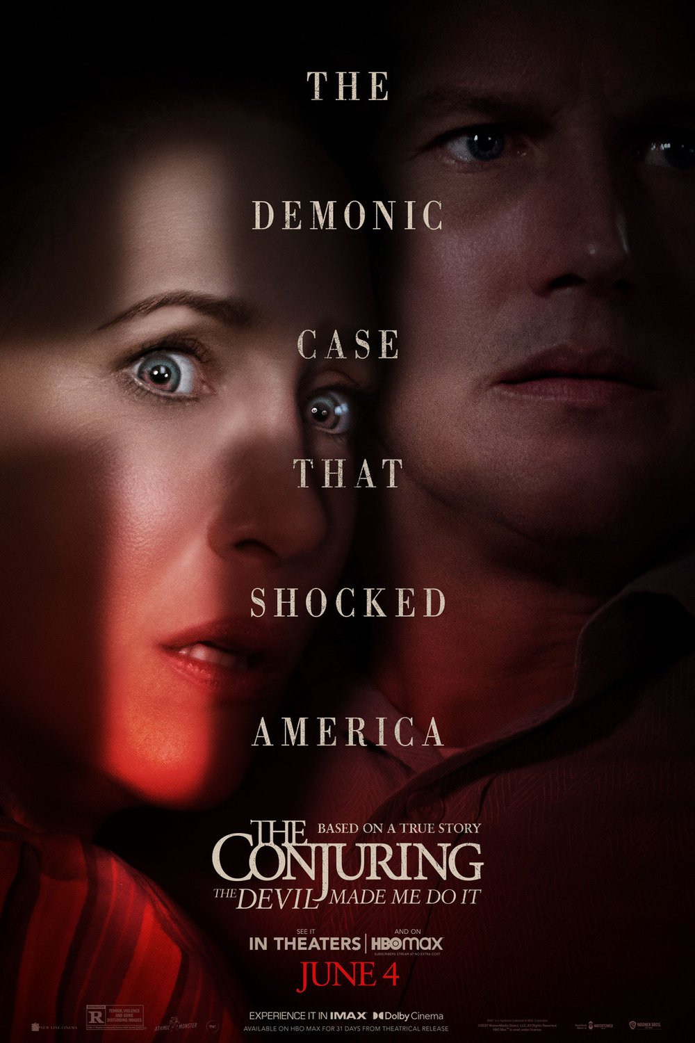 L'affiche du film The Conjuring: The Devil Made Me Do It