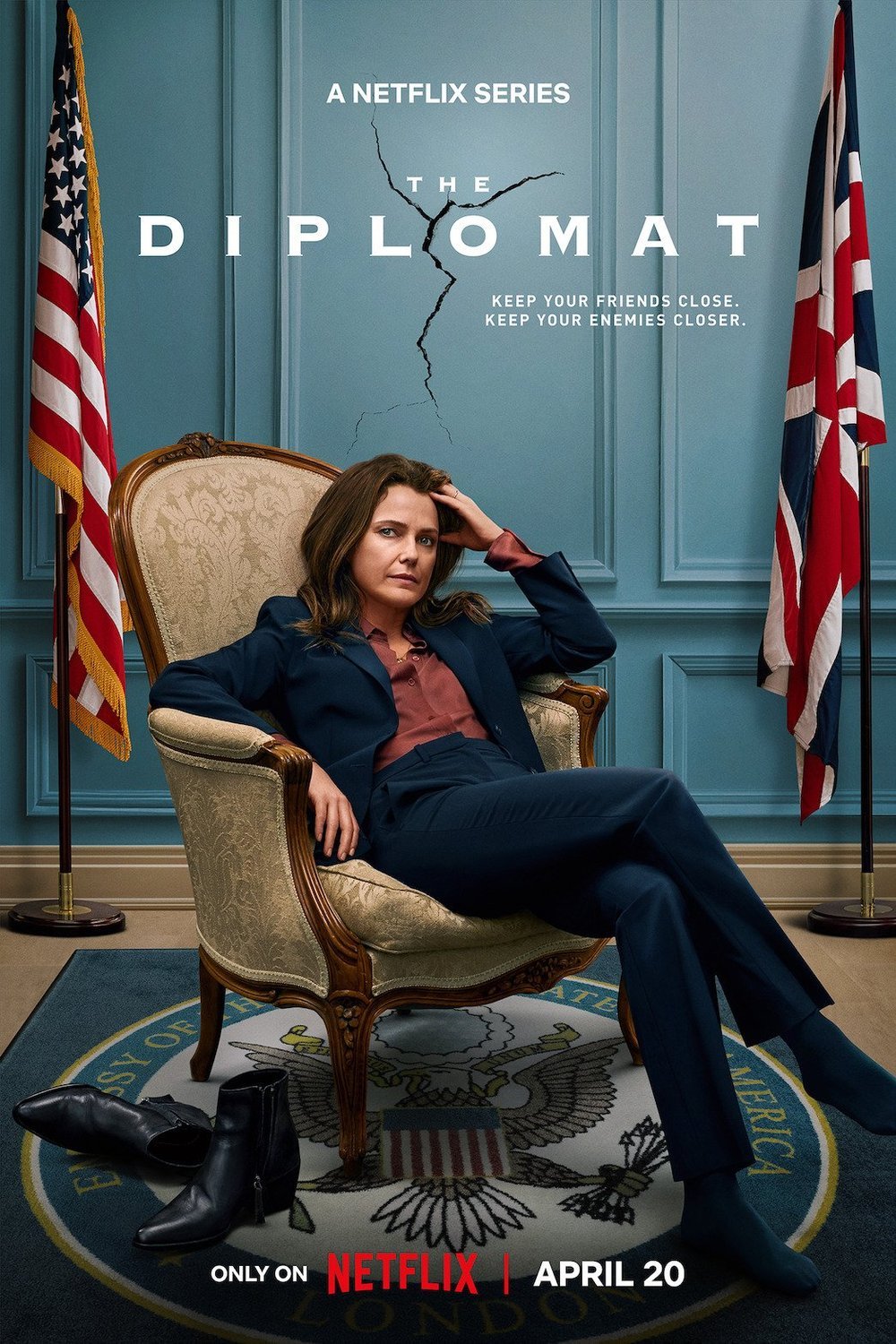 L'affiche du film The Diplomat