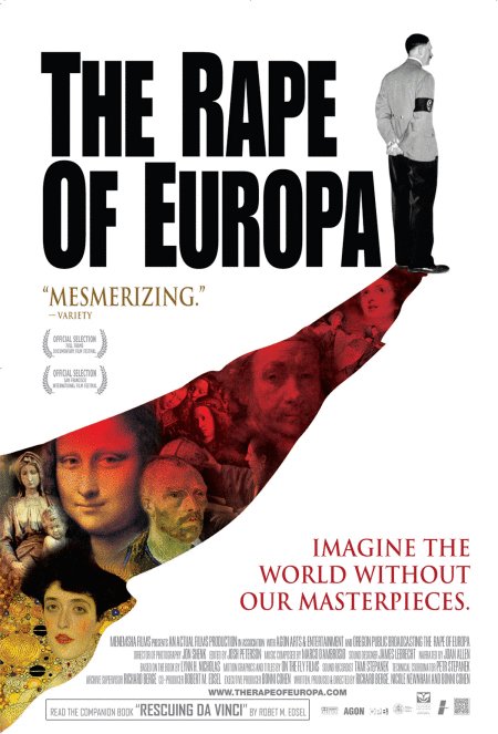 L'affiche du film The Rape of Europa