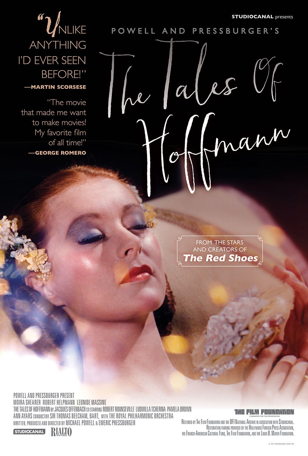 L'affiche du film The Tales of Hoffmann