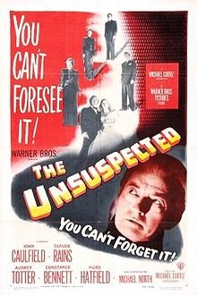 L'affiche du film The Unsuspected