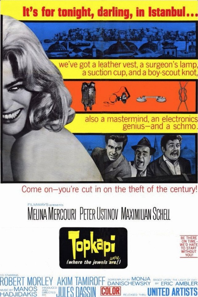 Poster of the movie Topkapi