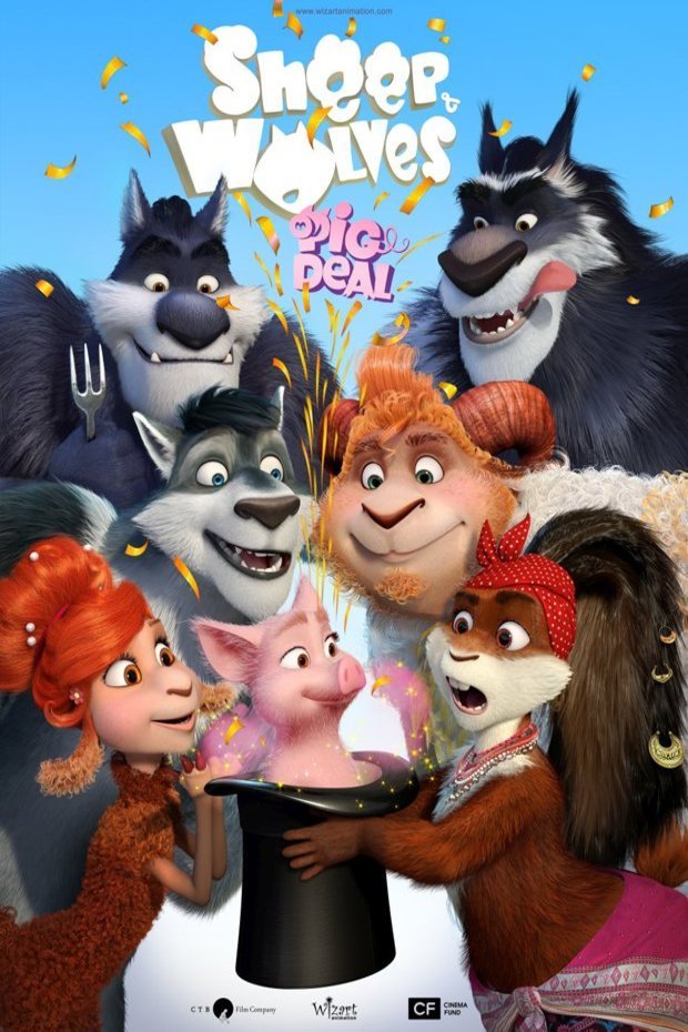 L'affiche originale du film Sheep and Wolves: Pig Deal en russe