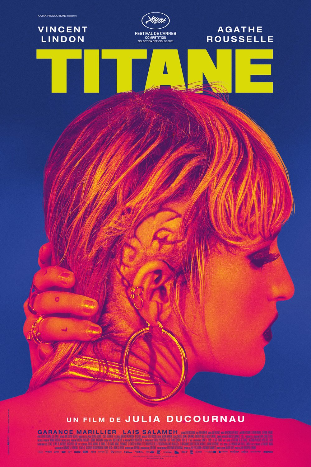 L'affiche du film Titane
