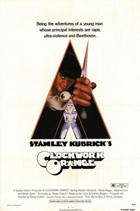 L'affiche du film A Clockwork Orange