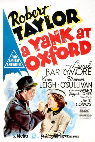 L'affiche du film A Yank at Oxford