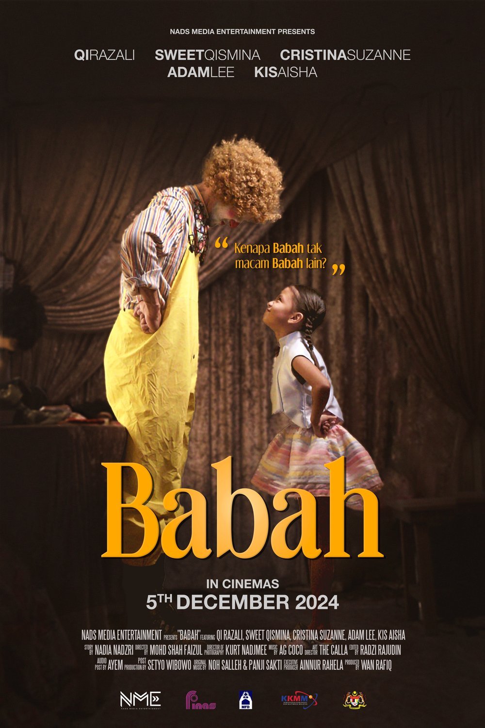 L'affiche du film Babah [2024]