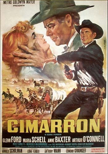 L'affiche du film Cimarron