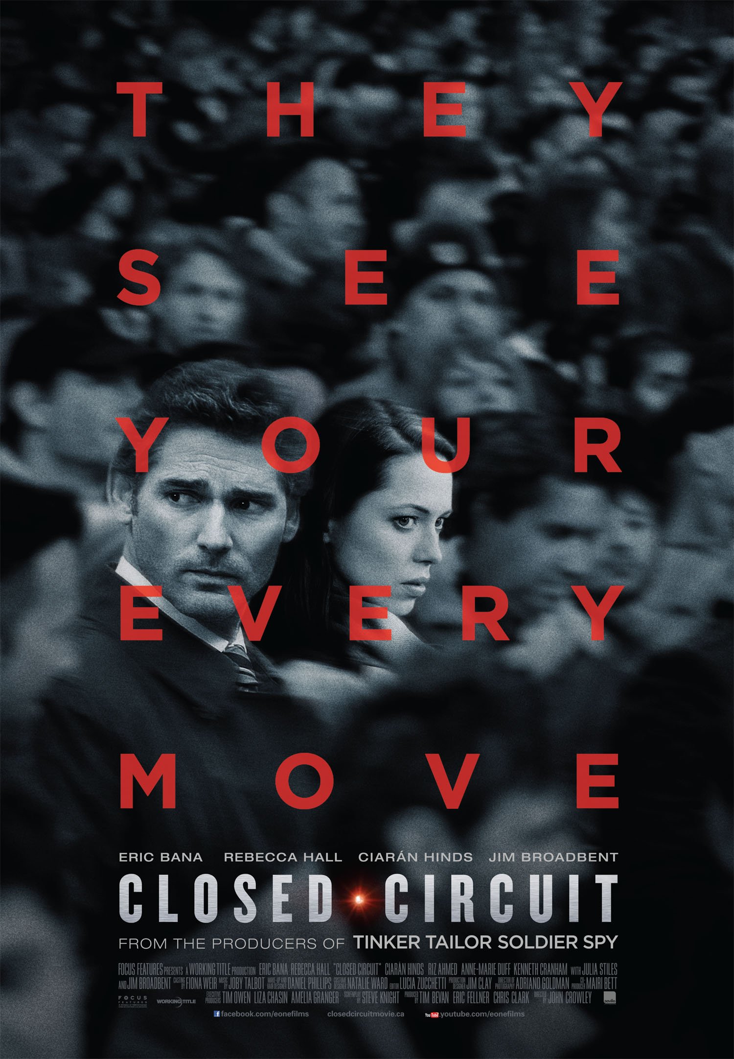 L'affiche du film Closed Circuit [2013]