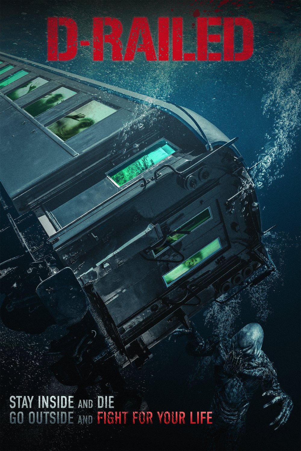 L'affiche du film D-Railed