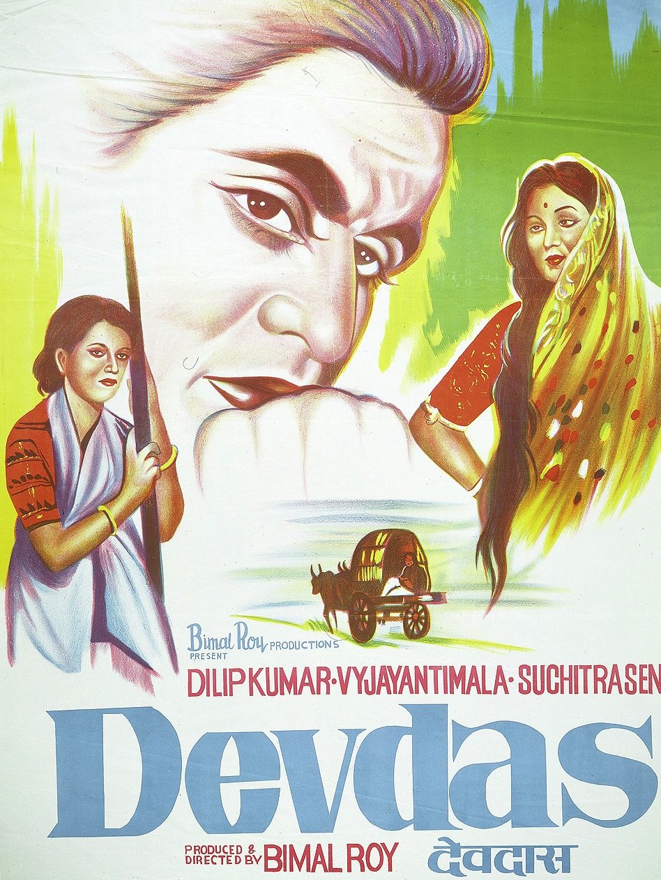 Hindi poster of the movie Devdas