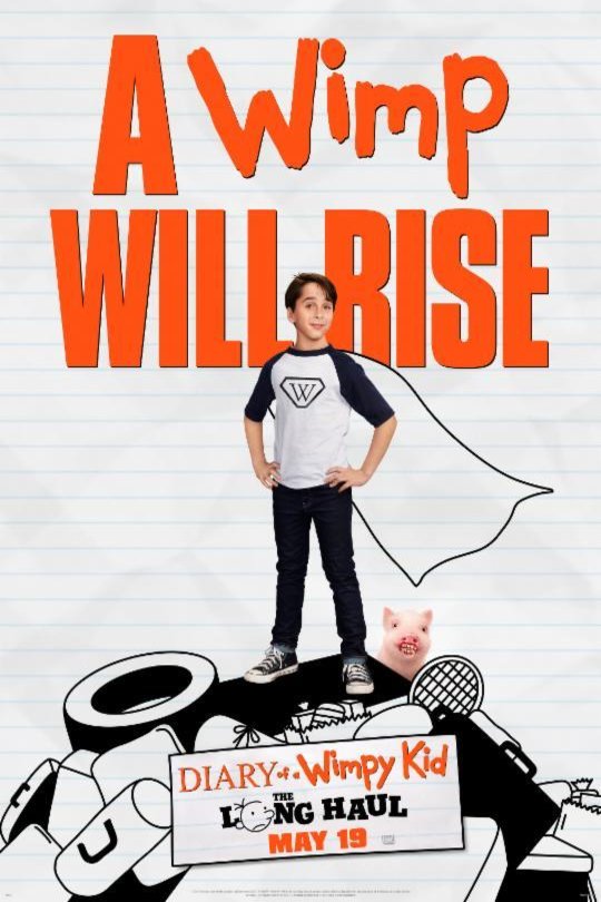 L'affiche du film Diary of a Wimpy Kid: The Long Haul