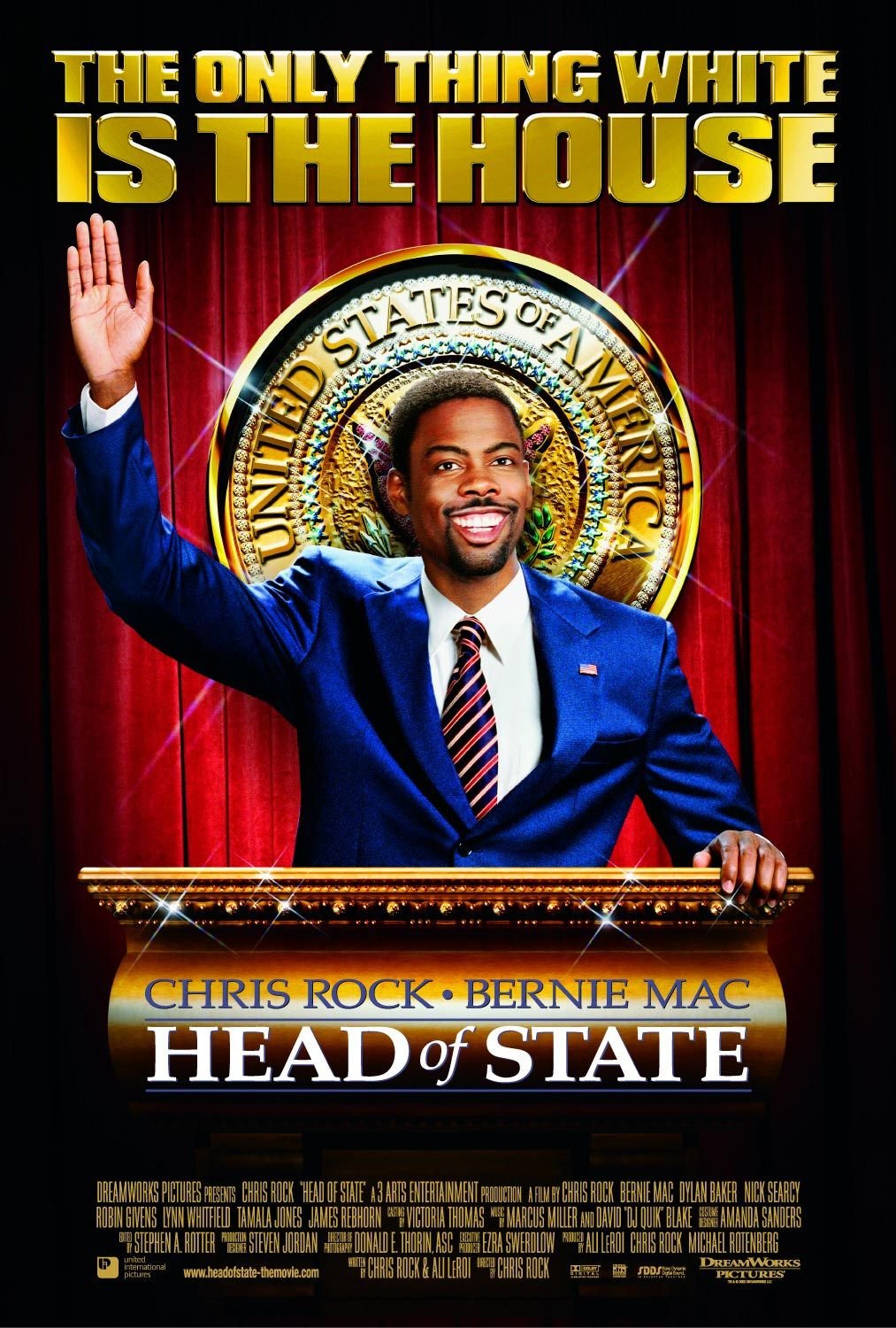 L'affiche du film Head of State