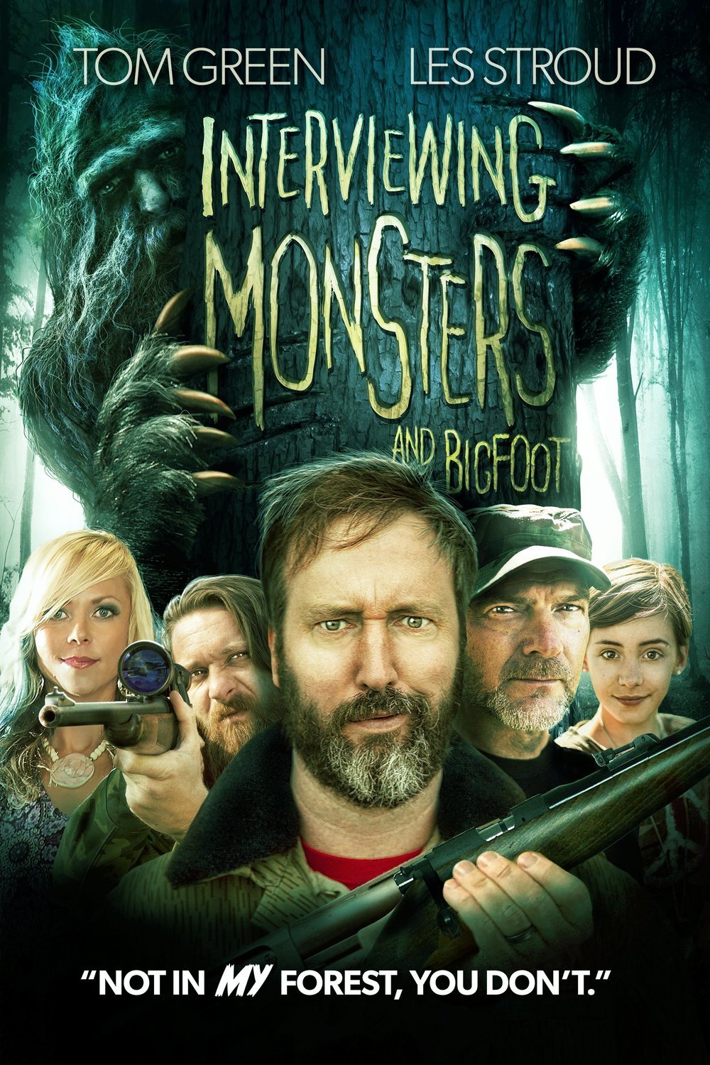 L'affiche du film Interviewing Monsters and Bigfoot