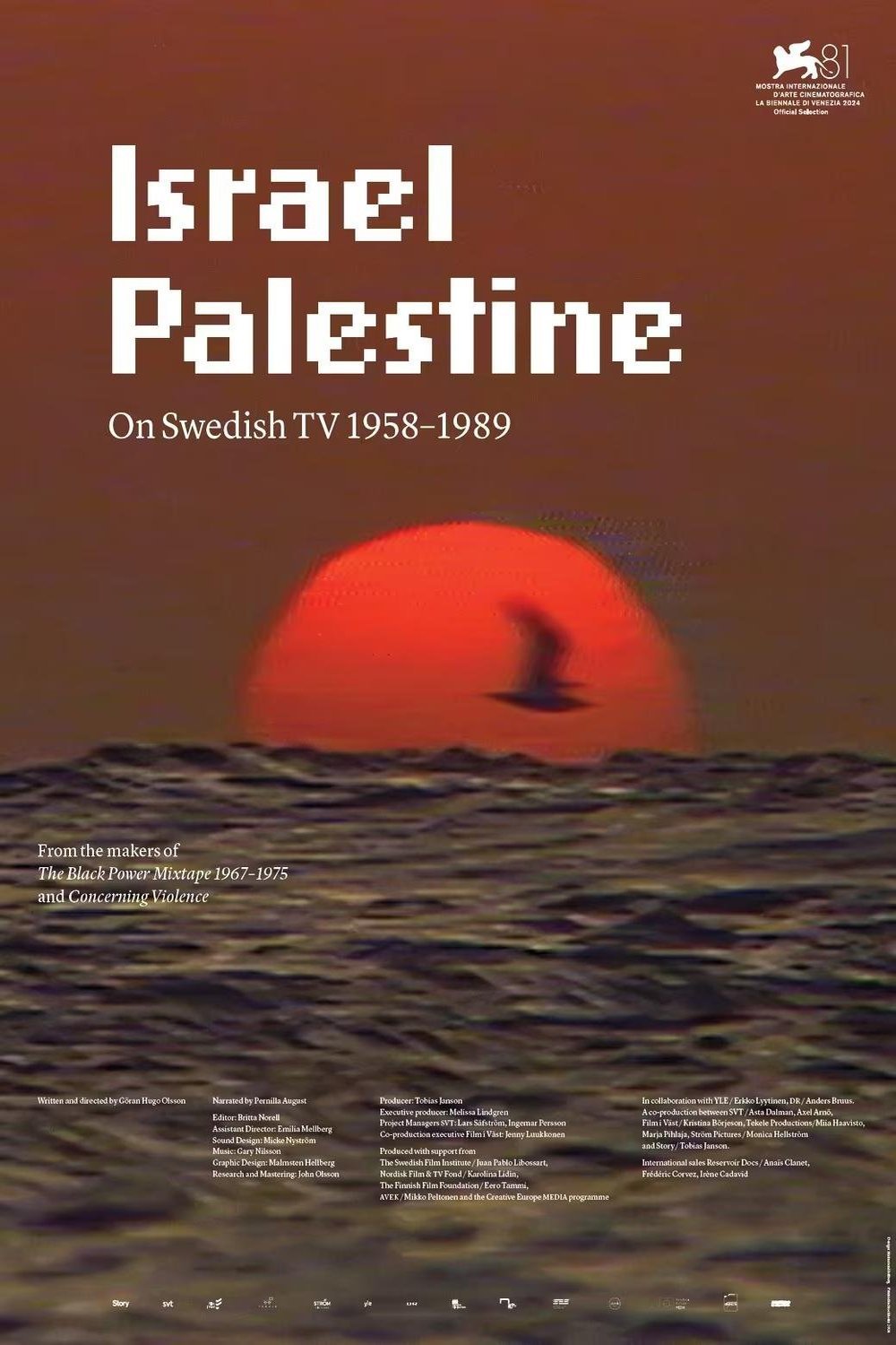 Poster of the movie Israel Palestina på svensk TV 1958-1989 [2024]