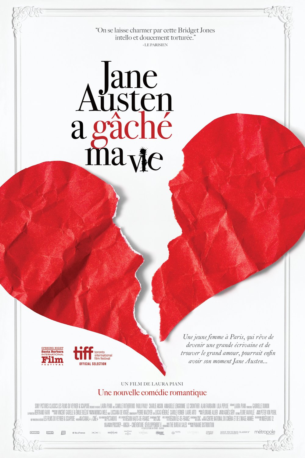 L'affiche du film Jane Austen a gâché ma vie [2024]