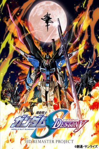 L'affiche du film Kidô senshi Gundam Seed Destiny