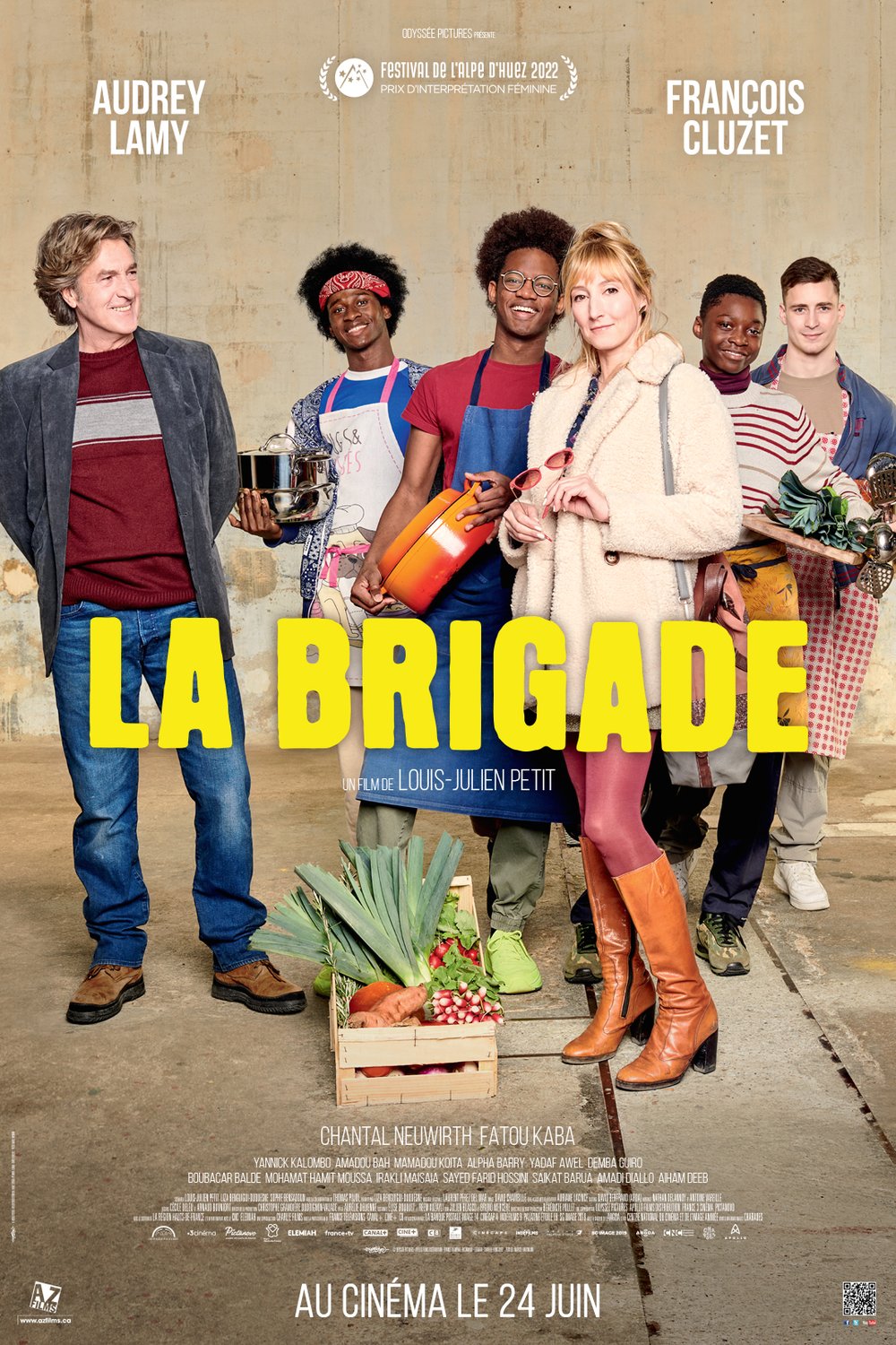 L'affiche du film La brigade
