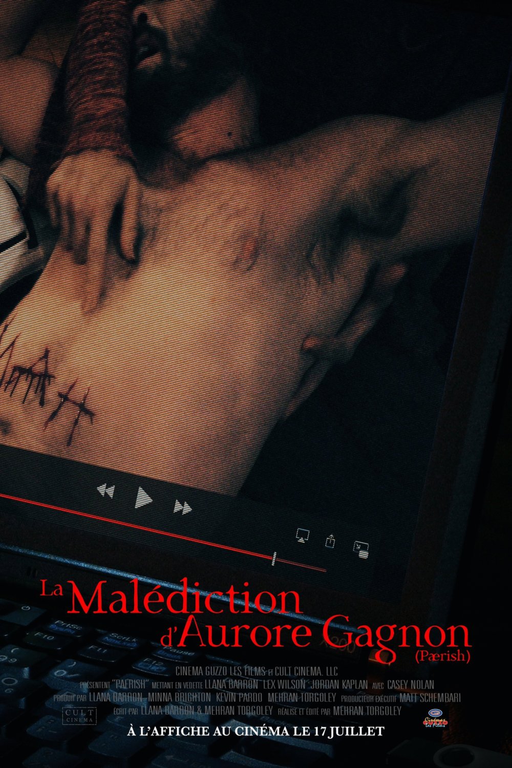 Poster of the movie La malédiction d'Aurore Gagnon: Paerish