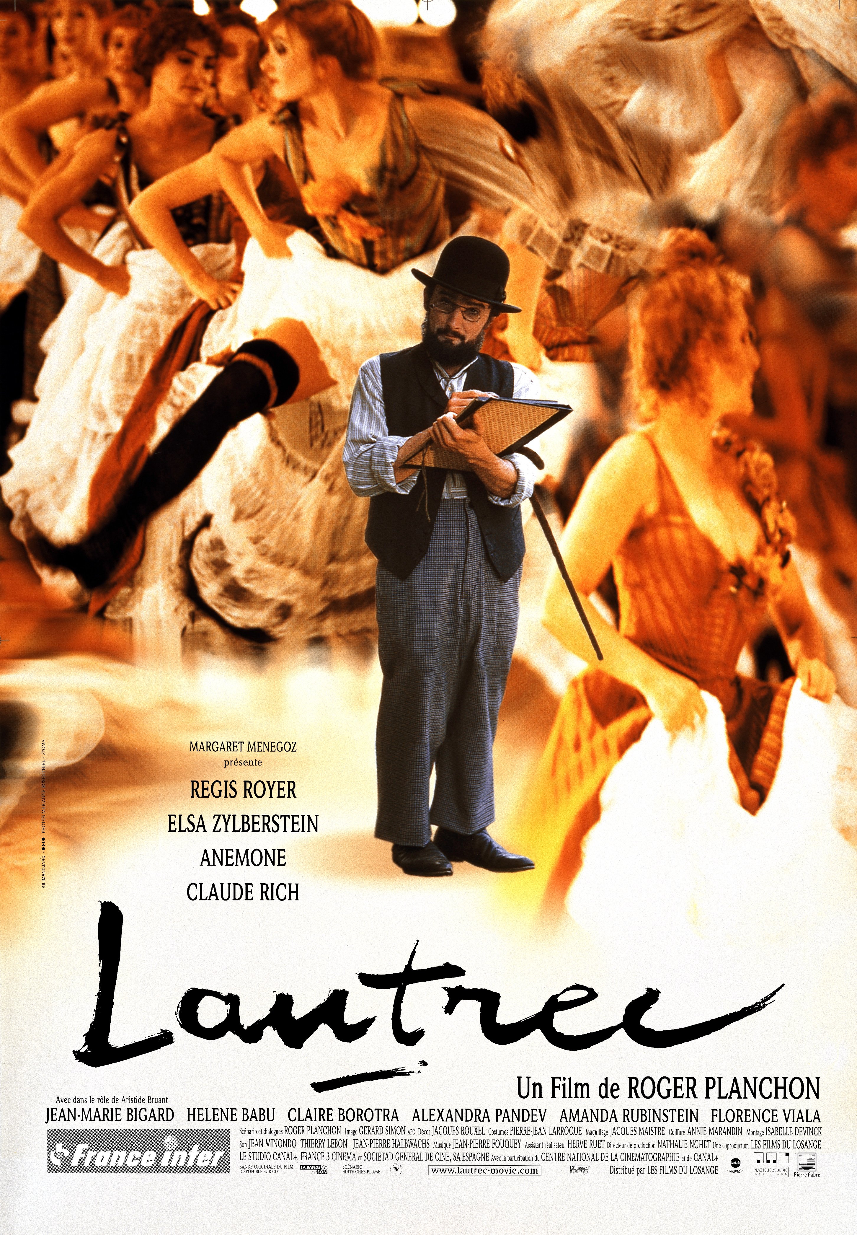L'affiche du film Lautrec