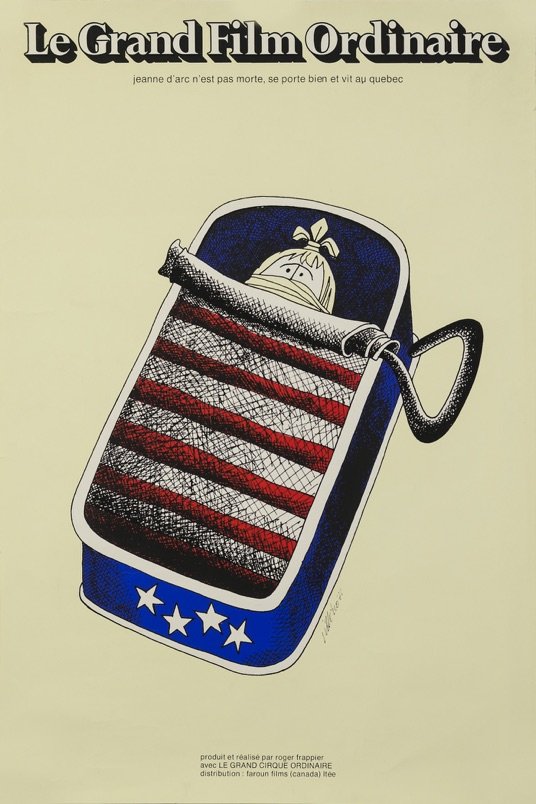 L'affiche du film Le grand film ordinaire