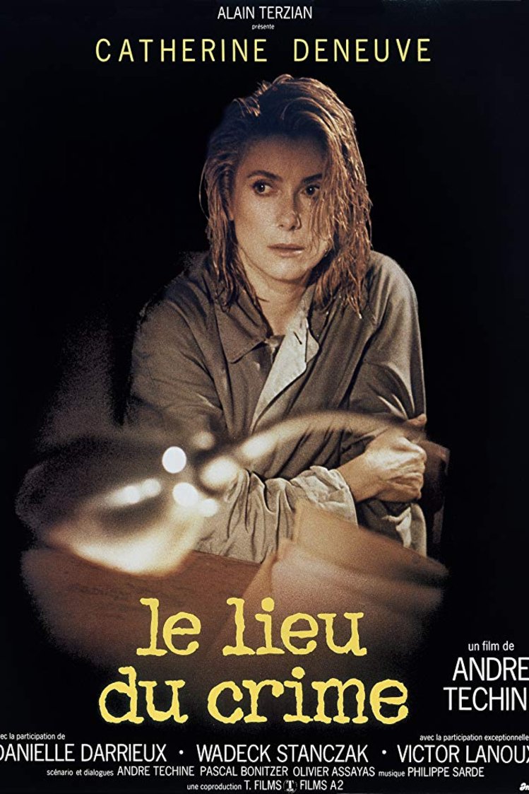 L'affiche du film Le Lieu du crime