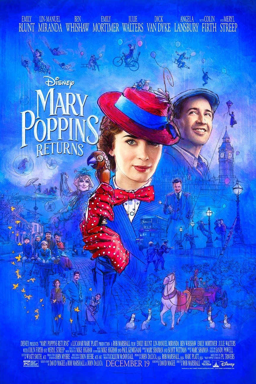 L'affiche du film Mary Poppins Returns