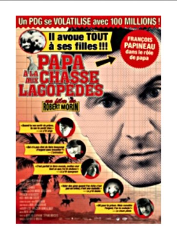 Poster of the movie Papa à la chasse aux lagopèdes