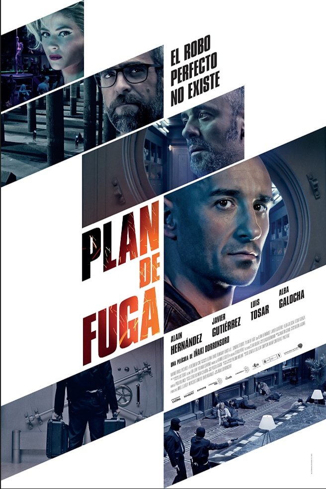 L'affiche originale du film Getaway Plan en espagnol